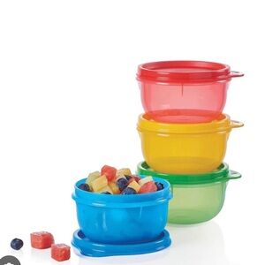 NEW (NIP) Tupperware Ideal Li’l Bowls, 4 piece set